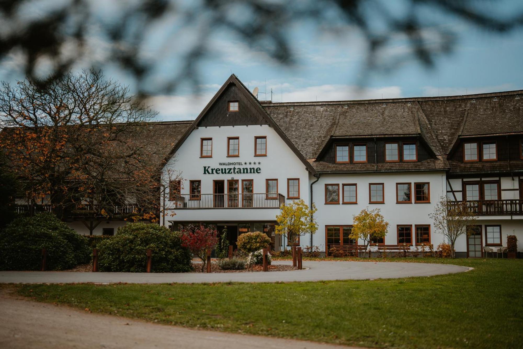 Waldhotel Kreuztanne Sayda Eksteriør bilde